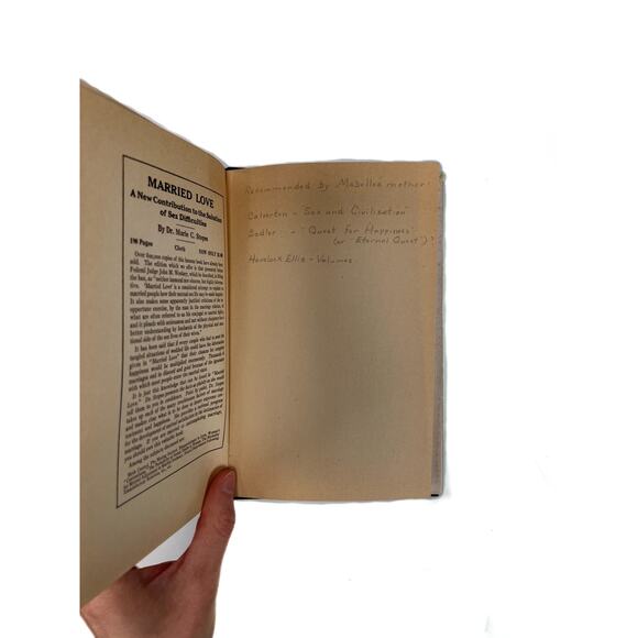 Vintage Hardcover Book - The Sexual Side Of Marriage - M. J. Exner M.D. - 1937 - Picture 5 of 5